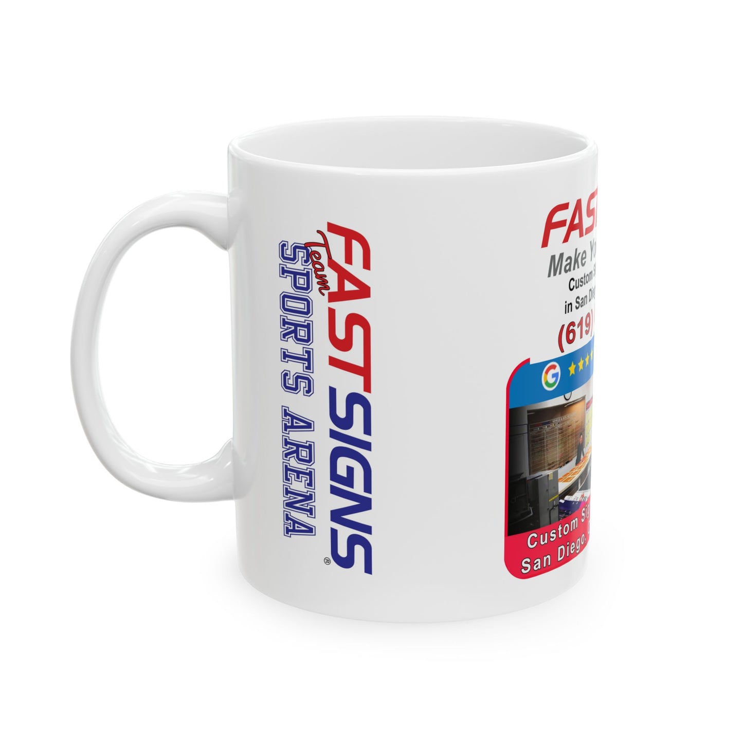 Sports Arena Ceramic Mug, (11oz, 15oz)